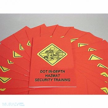 MARCOM Book/Booklet DOT HAZMAT PK15, 31AZ96
