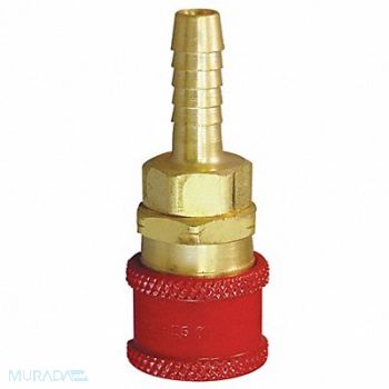 EATON HANSEN Coupler Body Hose Barb 1/4 Brass, 31C926