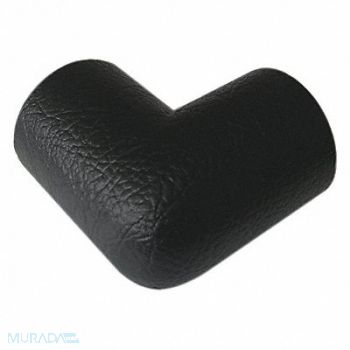 GRAINGER APPROVED Corner Protector Black Self-Adhesive, 31CA22