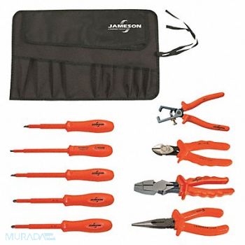 ITL Insulated Tool Set 9 pc., 31CE76
