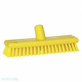 VIKAN Deck Scrub Head Threaded 11 Sweep Face, 31CF91