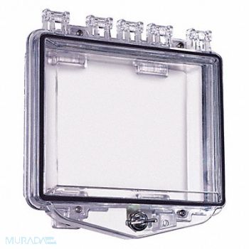 SAFETY TECHNOLOGY INTERNATIONAL Enclosure Enclosed Clear Ext. Thumb Lock, 31CM32