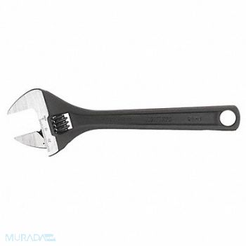 WESTWARD Adj. Wrench CV Steel Black Phosphate 12, 31D016