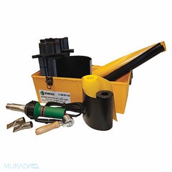 ENPAC Spill Berm Repair Kit 8in.L 11inW Black, 31DL55