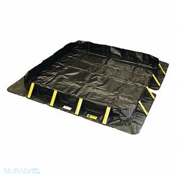 ENPAC Spill Berm 12 ft.Lx20 ft.Wx1 ft.H Black, 31DL58