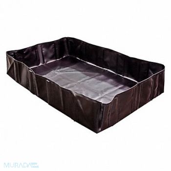 ENPAC Spill Berm 20 ft.Lx20 ft.Wx2 ft.H Black, 31DL66
