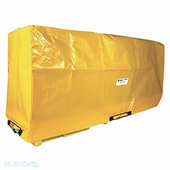ENPAC Tarp Cover 100inLx31inWx43inH PVC Yellow, 31DM71