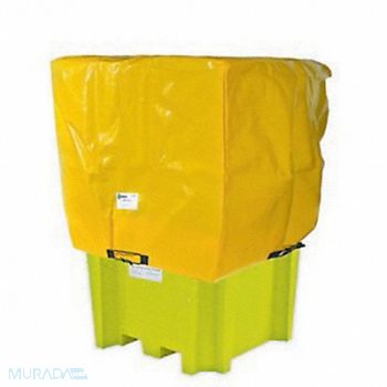 ENPAC Tarp Cover 80inLx76inWx74inH PVC Yellow, 31DM74