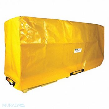 ENPAC Tarp Cover 115inLx75inWx51inH PVC Yellow, 31DM75