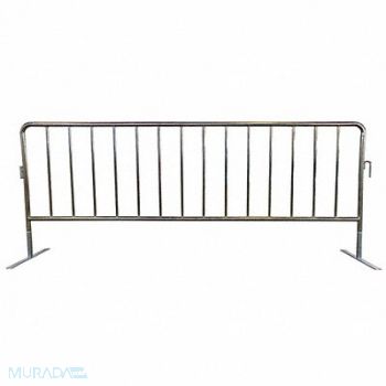 GRAINGER APPROVED Crowd Control Barrier 40-1/2inHx102inL, 31DW23