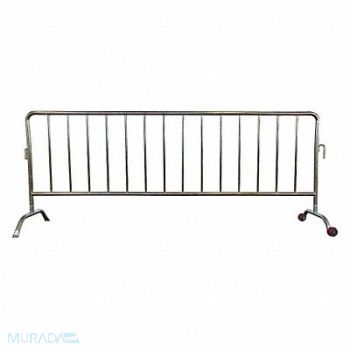 GRAINGER APPROVED Crowd Control Barrier 40-1/2inHx102inL, 31DW25
