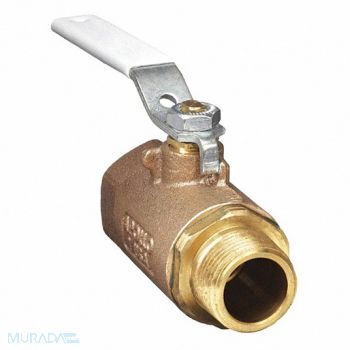 APOLLO Ball Valve Bronze Inline 1 in Pipe, 31EE62