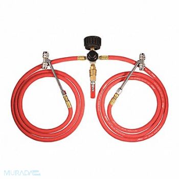 MILTON Dual Truck Tire Inflator Gauge Regul., 51EP22