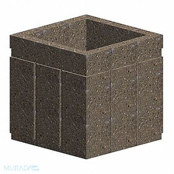 PETERSEN MFG. Security Planter 24 in H, 31EX26