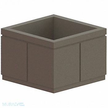 PETERSEN MFG. Security Planter Square 30 in H, 31EX81