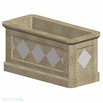 PETERSEN MFG. Security Planter 28 in H, 31EX92