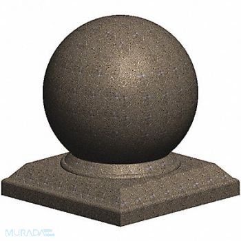 PETERSEN MFG. Security Bollard Spherical 42-1/2 in H, 31EY03