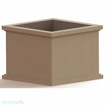 PETERSEN MFG. Security Planter Concrete 36 in H, 31EY05