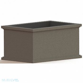 PETERSEN MFG. Security Planter Concrete 36 in H, 31EY36