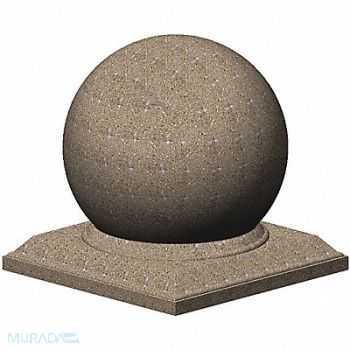 PETERSEN MFG. Security Bollard Spherical 51 in H, 31EY39
