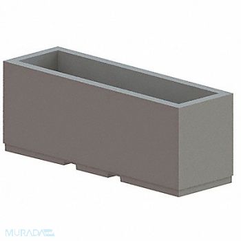 PETERSEN MFG. Security Planter Concrete 36 in H, 31EY40