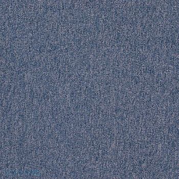 GRAINGER APPROVED Carpet Tile 19-11/16in. L Blue PK20, 31HL70