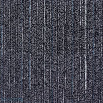 GRAINGER APPROVED Carpet Tile 19-11/16in. L Charcoal PK20, 31HL78