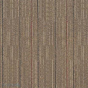 GRAINGER APPROVED Carpet Tile 19-11/16in. L Brown PK20, 31HL79