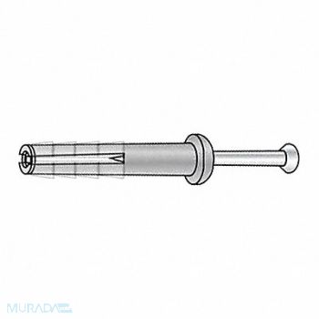 GRAINGER APPROVED Hammr Driv Pin Anchr Nyl 1/4 D 4 L PK100, 31JD85