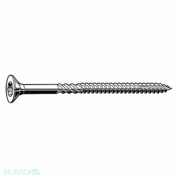 GRAINGER APPROVED Multi Screw #10 Flat SS305 3.5 L PK200, 31JJ21