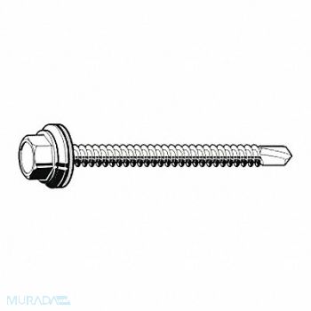 GRAINGER APPROVED Drilling Screw 1/4 -14 3 L PK50, 1ME22