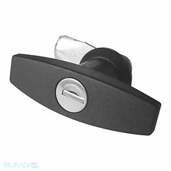 HUBBELL-WIEGMANN Replacement Lock Chrome Black Matted, 31LA02