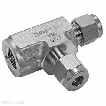 HAM-LET Female Run Tee Stainless Steel, 787YH5