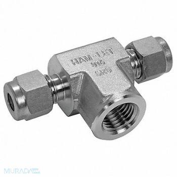 HAM-LET Female Branch Tee Stainless Steel, 787YJ6