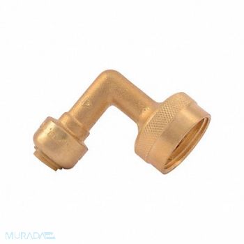 SHARKBITE Elbow Push-Fit Tube 1/4in. Pipe 3/4in., 31LC77