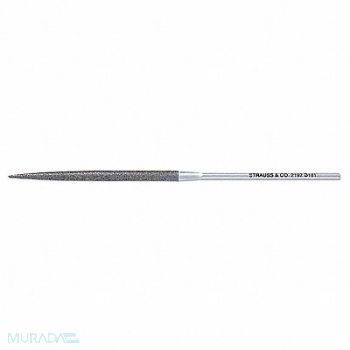 STRAUSS Needle File Swiss Crossing 5-1/2 in L, 31LY02