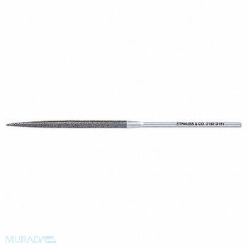 STRAUSS Needle File Swiss Crossing 5-1/2 in L, 31LY03