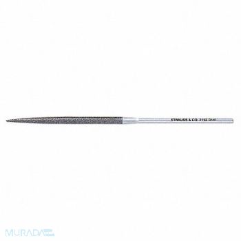 STRAUSS Needle File Swiss Crossing 5-1/2 in L, 31LY04