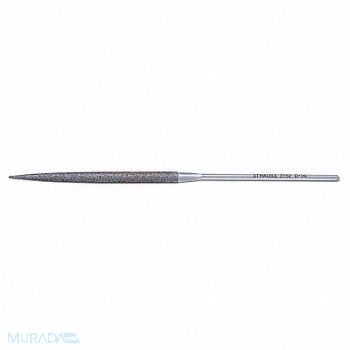 STRAUSS Needle File Swiss Half Round 5-1/2 in L, 31LY13
