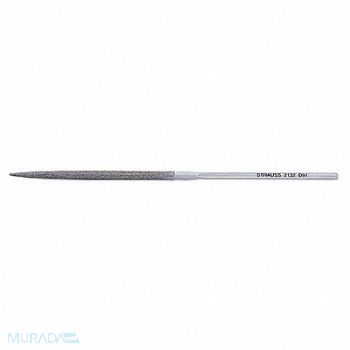STRAUSS Needle File Swiss Triangular 5-1/2 in L, 31LY28