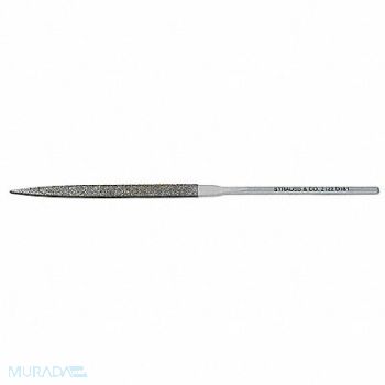 STRAUSS Needle File Swiss Warding 5-1/2 in L, 31LY29