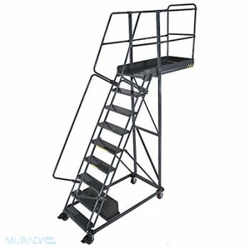 BALLYMORE Cantilever Ladder 300lb 132in. H 9 Steps, 31ME17