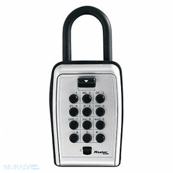 MASTER LOCK Lock Box Padlock 3 Keys, 31MG94