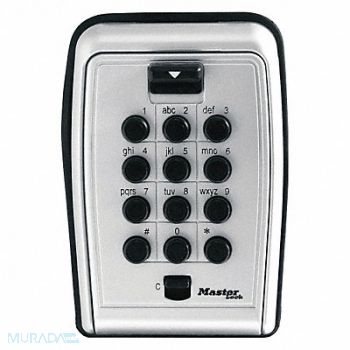 MASTER LOCK Lock Box Wall Mount 7 Keys, 31MG95