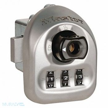 MASTER LOCK Multiuse Lock Keyed/Combination Satin, 31MH04