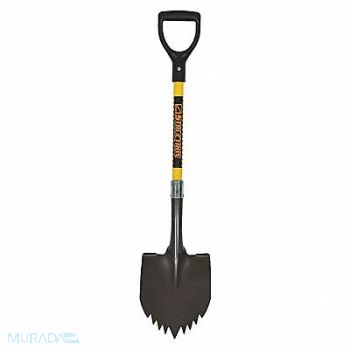 SEYMOUR MIDWEST STRUCTRON Cutting Teeth Shovel 40 L Handle 14 ga., 31MJ63
