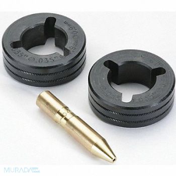 MILLER ELECTRIC MILLER 2pc MIG V-Knurl Drive Roll Kit, 31MJ90