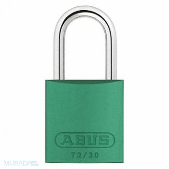 ABUS J5196 Lockout Padlock KD Green 2-17/32 H, 31NF27