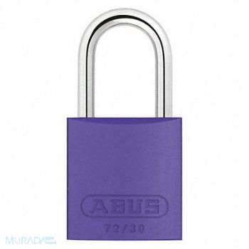 ABUS J5196 Lockout Padlock KD Purple 2-17/32 H, 31NF29