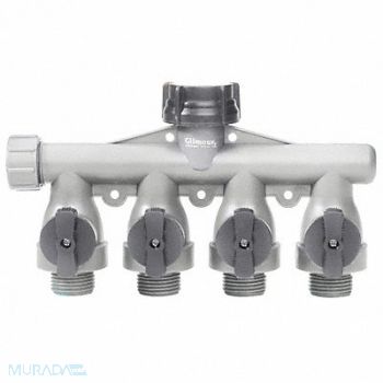 GILMOUR Garden Hose Adapter 3/4 x3/4 GHTxGHT, 31NG42